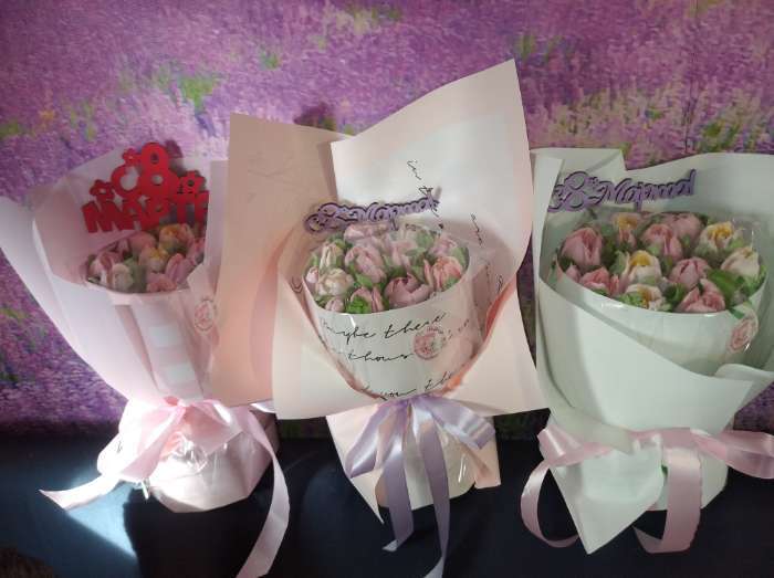 Фотография покупателя товара Каркас для букетов и цветов, 30×50 см - Фото 1