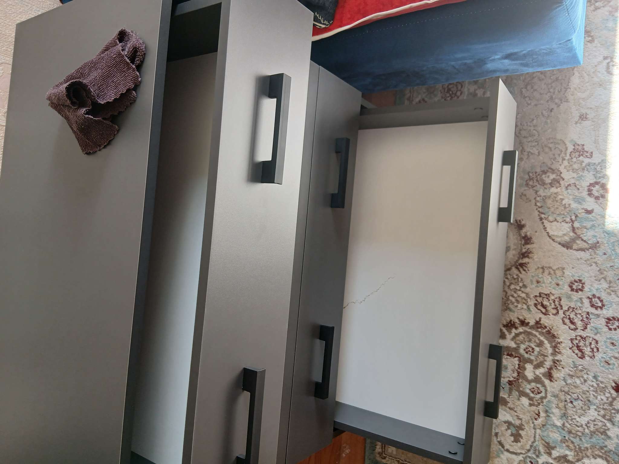 Фотография покупателя товара Комод для хранения «Эра. К800», 4 ящика, 800×440×830 мм, цвет графит - Фото 59