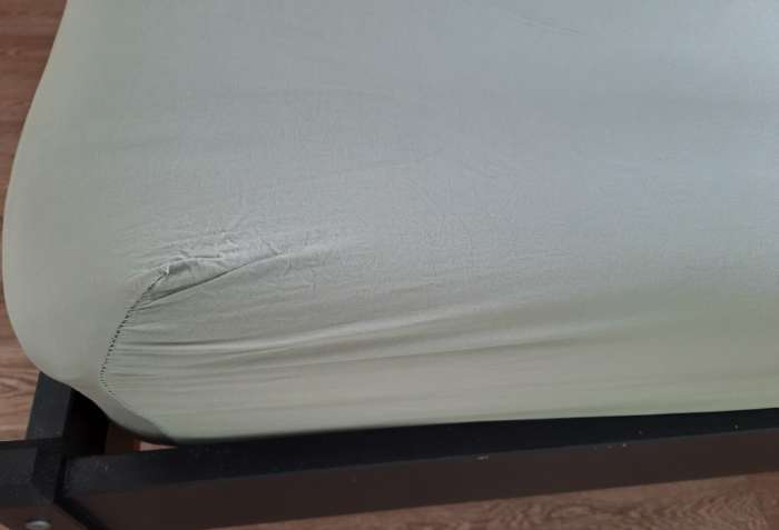 Фотография покупателя товара Простыня на резинке евро SL Home Modal, 200×200+30 см, модал, синяя - Фото 6