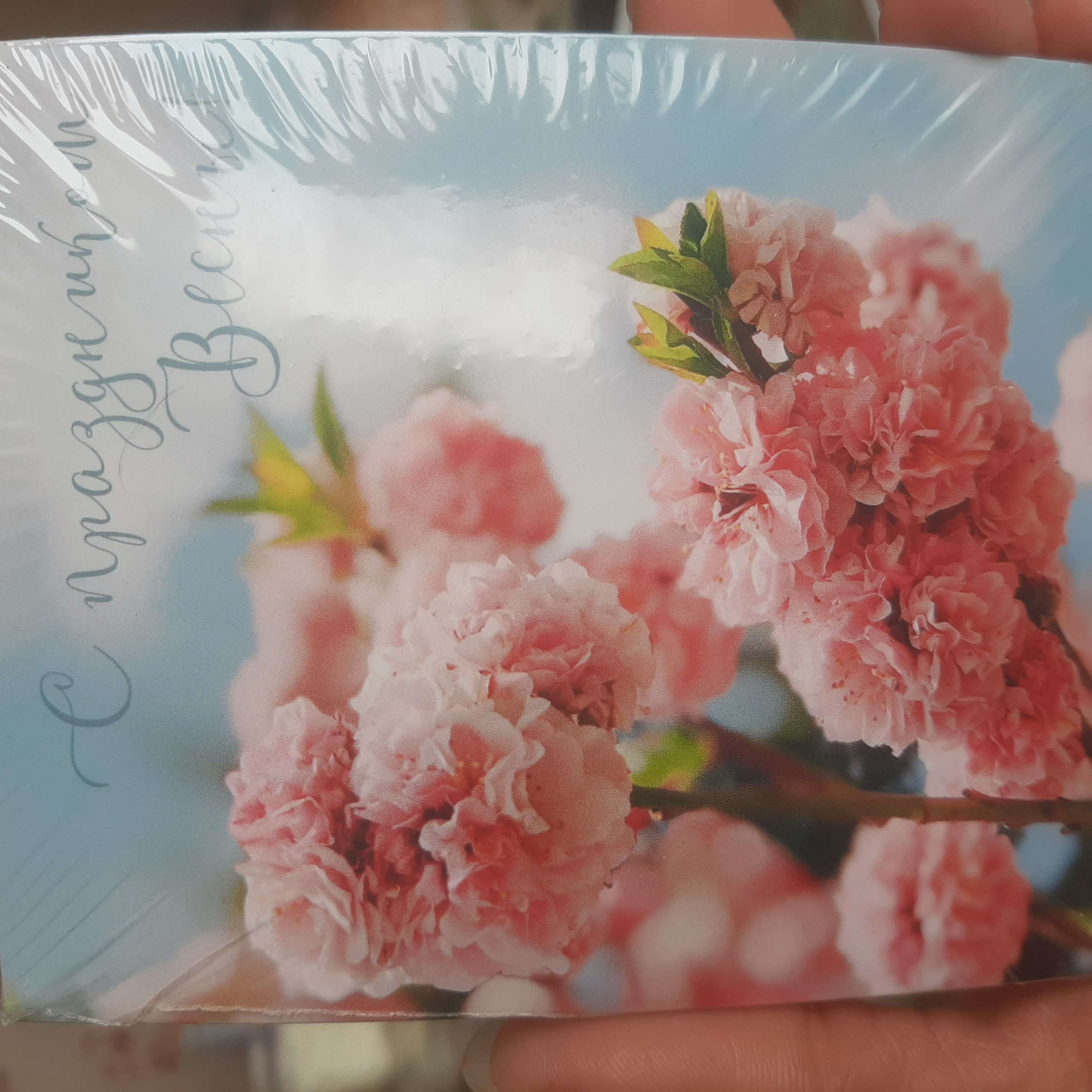 Фотография покупателя товара Мини‒открытка «С 8 марта», цветение, 9 × 11 см - Фото 1
