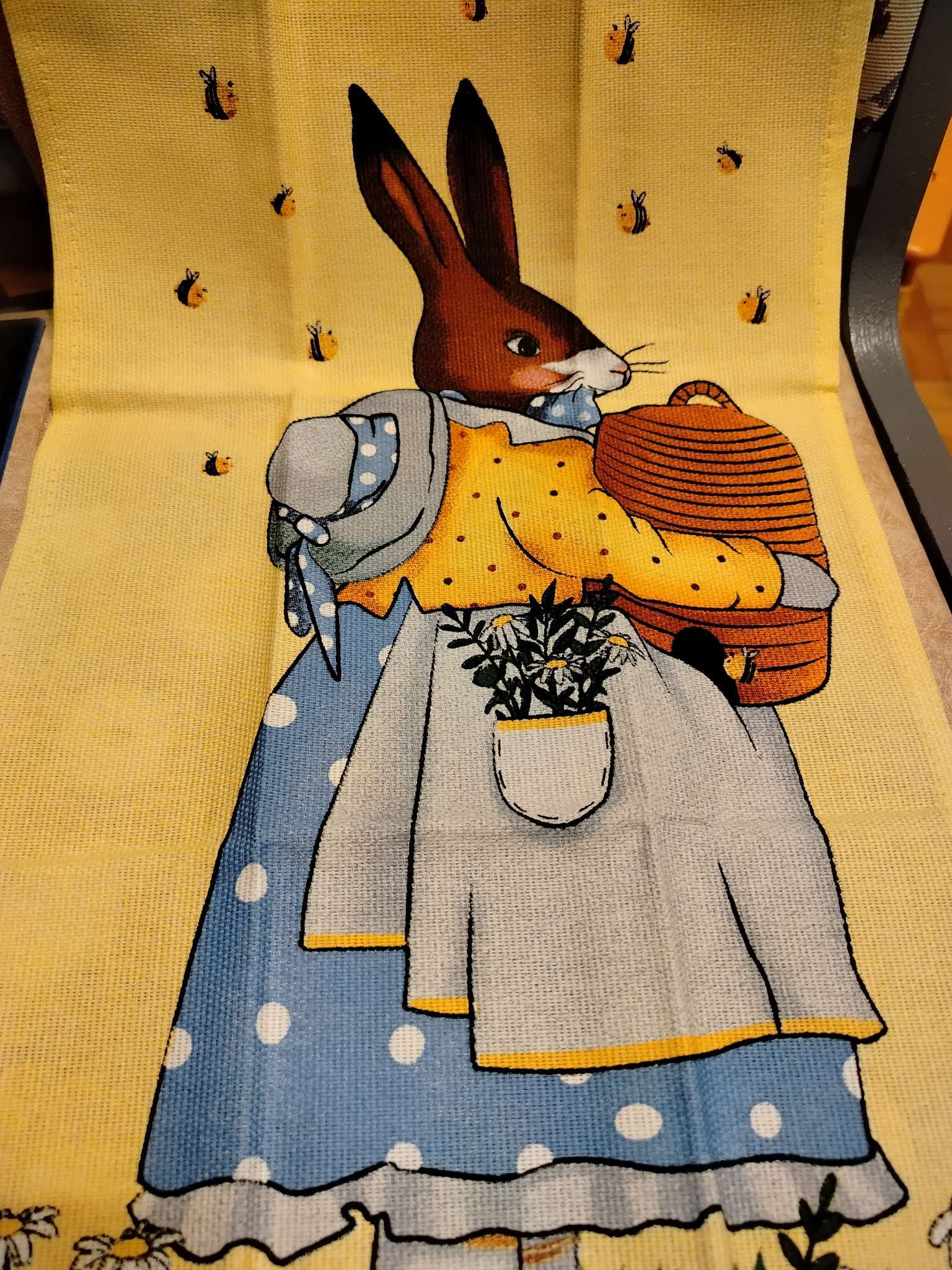 Фотография покупателя товара Набор кухонных полотенец Доляна «Светлой пасхи» 4 шт., 28×46 см, рогожка, 100% хлопок, 160 г/м² - Фото 2