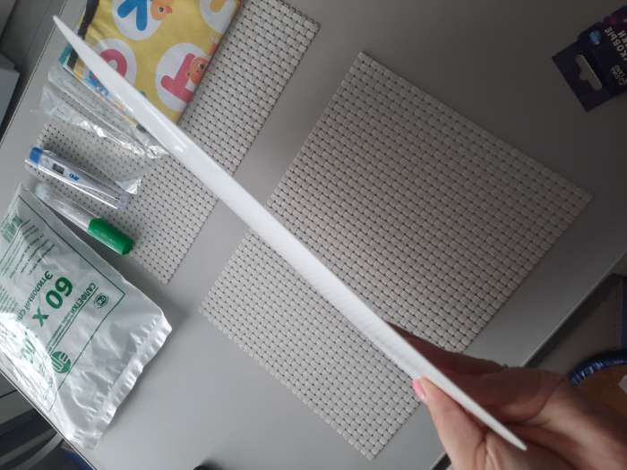 Фотография покупателя товара Доска для лепки А4 Calligrata «Популярная», эконом, 1000 мкм, пластик, белая - Фото 2