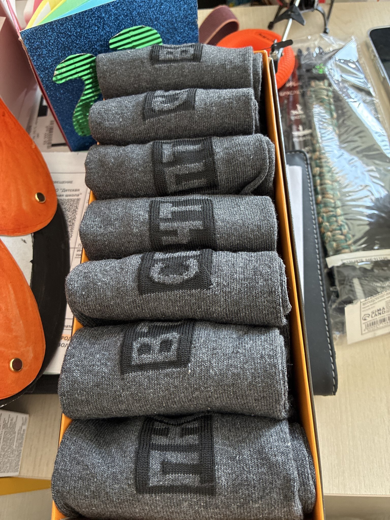 Фотография покупателя товара Носки мужские KAFTAN «Неделька», набор 7 пар, размер 41-44 (27-29 см) - Фото 4