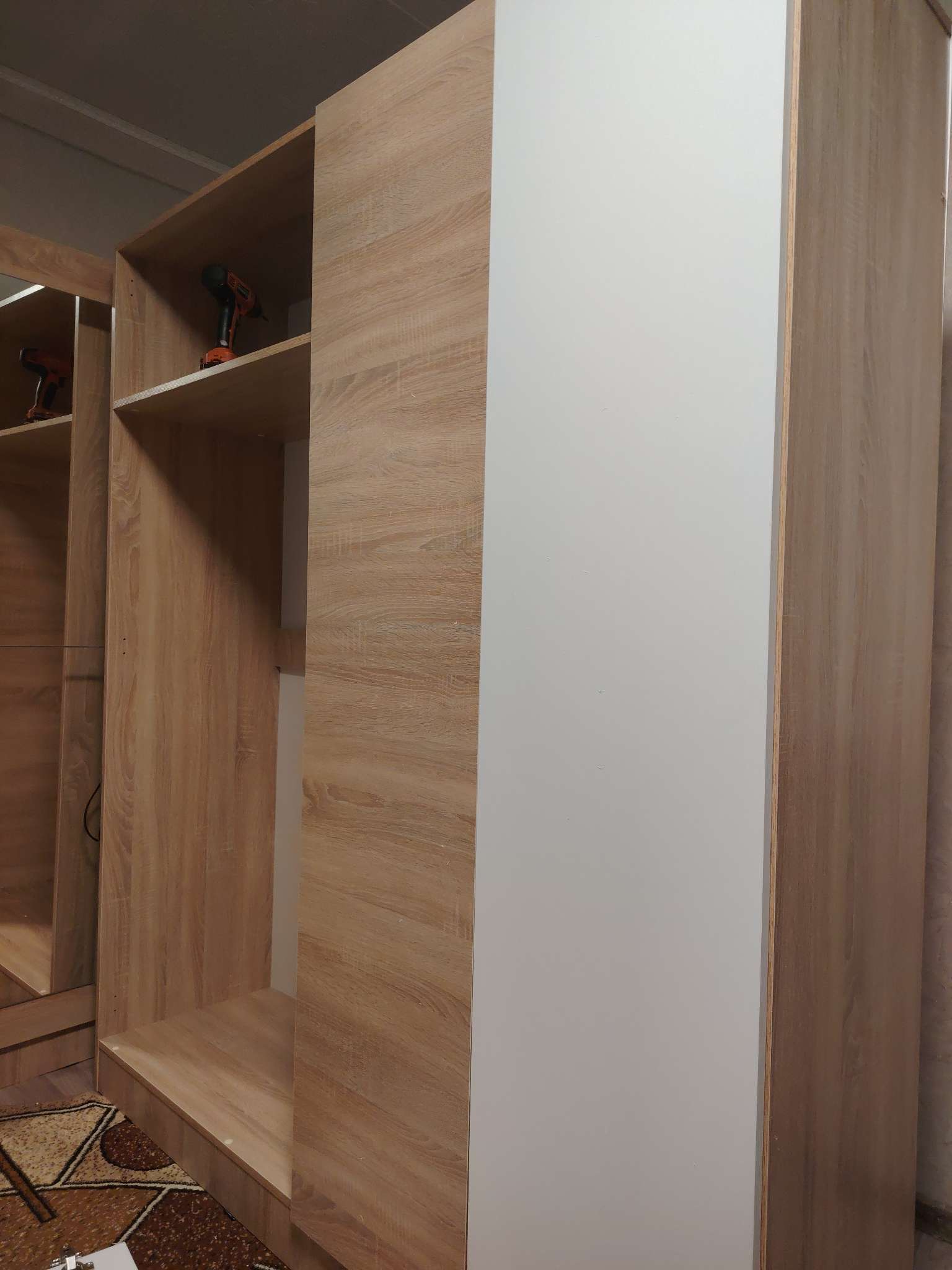 Фотография покупателя товара УЦЕНКА Шкаф четырехстворчатый Леси, 1600х1900х466, Кантер/Кантер/Сонома - Фото 1