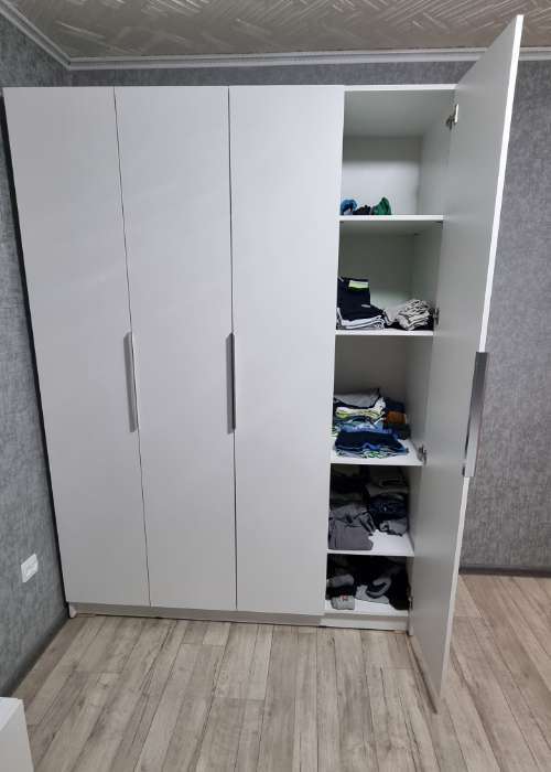 Фотография покупателя товара Шкаф прямой четырёхстворчатый «Бруно», 1600×505×2216 мм, цвет кашемир - Фото 99