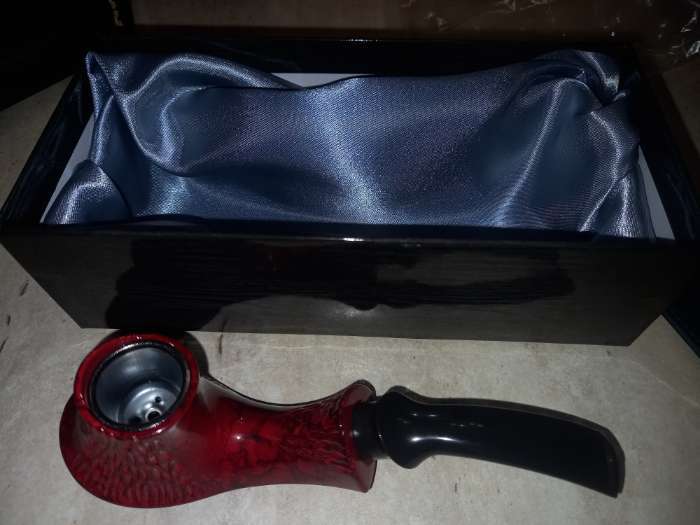 Фотография покупателя товара Трубка курительная «Командор», классическая, 15×4.5 см - Фото 2