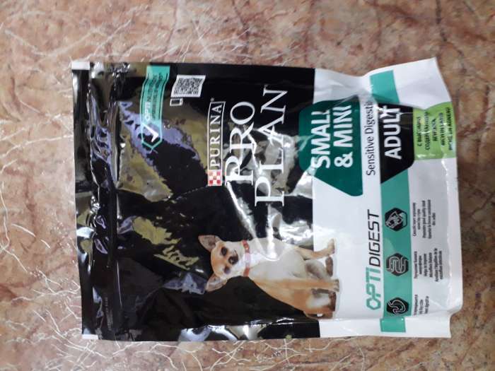 Фотография покупателя товара Сухой корм PRO PLAN для собак мелких пород с чувствительным пищеварением, ягненок, 700 г - Фото 1
