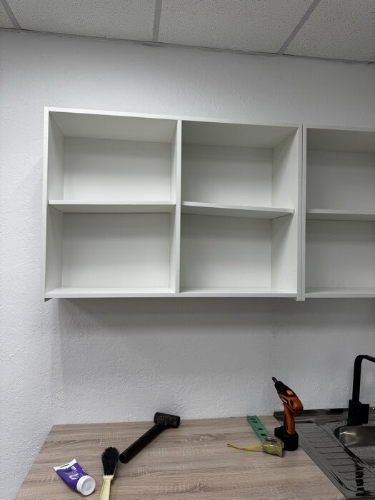 Фотография покупателя товара Кухонный гарнитур прямой «КГ6», 1600 мм, цвет белый/столешница дуб сонома - Фото 1