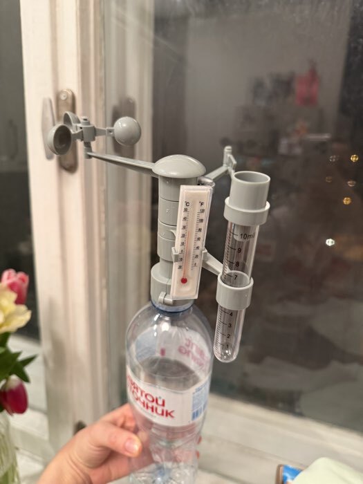 Фотография покупателя товара Набор для опытов «Погодная станция», своими руками - Фото 2