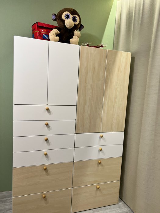 Фотография покупателя товара Ручка-кнопка Алапаевск, «Шар», цвет под дерево - Фото 1