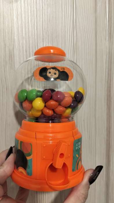 Фотография покупателя товара Автомат для конфет «Чебурашка» - Фото 1