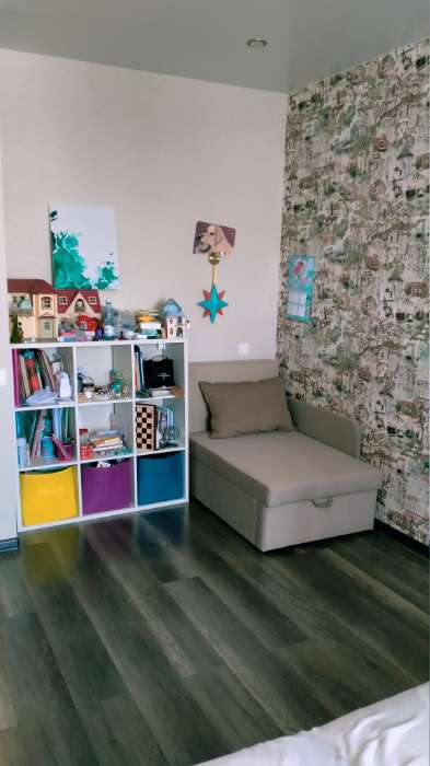 Фотография покупателя товара Диван кушетка NEXT NICE, со спальным местом 750×1950 мм, ткань велюр Nice Grey - Фото 1