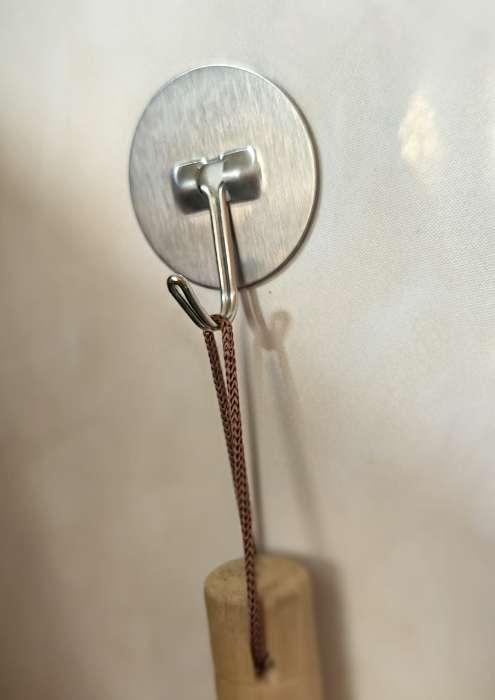 Фотография покупателя товара Крючки самоклеящиеся SAVANNA «Круг», 3 шт., металл, 4.5×4.5×2 см, хромированные - Фото 1