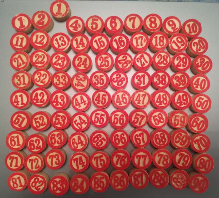 Фотография покупателя товара Русское лото «Цветное», 48 карточек, 90 бочонков - Фото 1