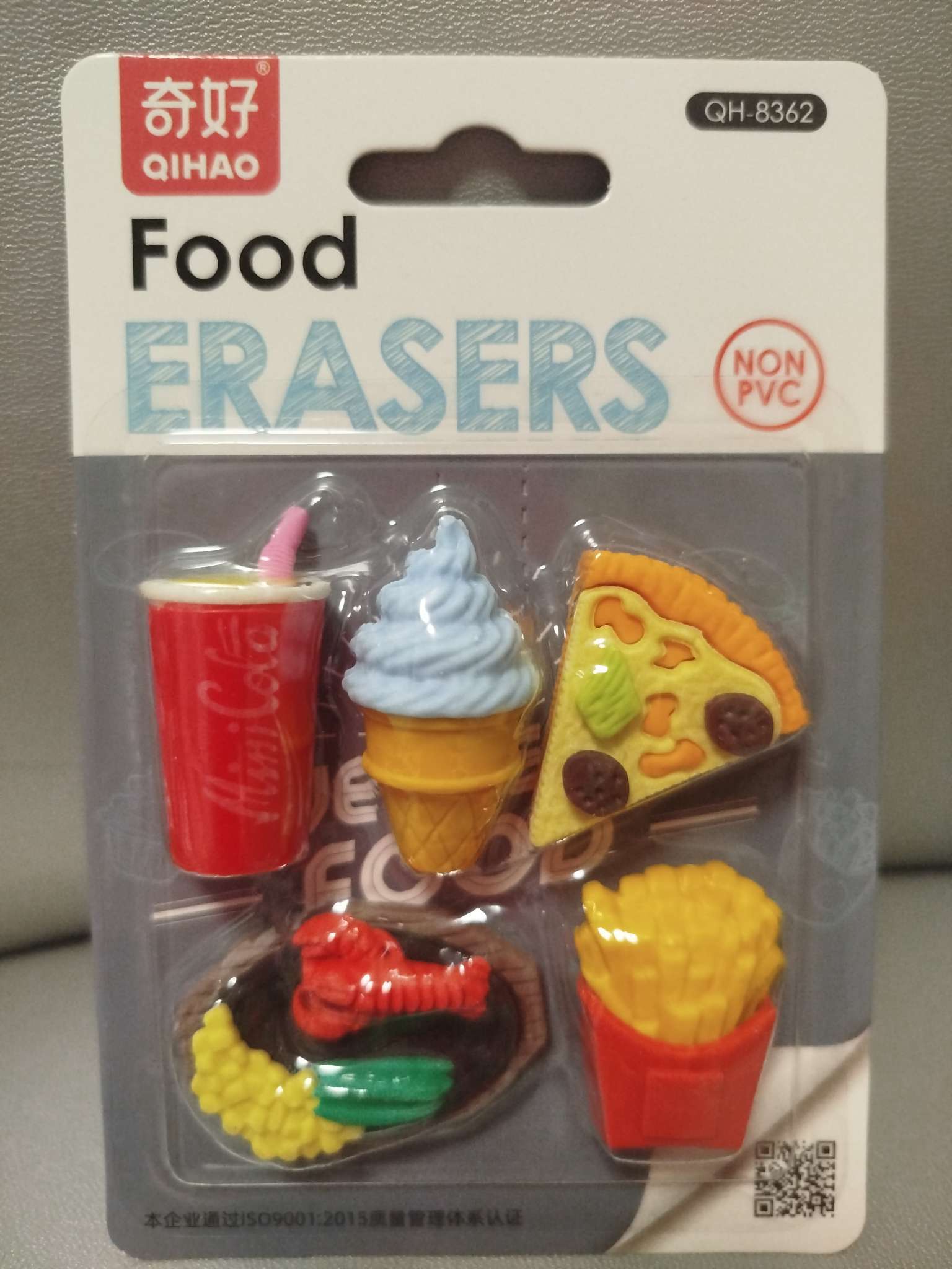 Фотография покупателя товара Игровой набор «Перекус», ластики фигурные, 5 шт., МИКС - Фото 1