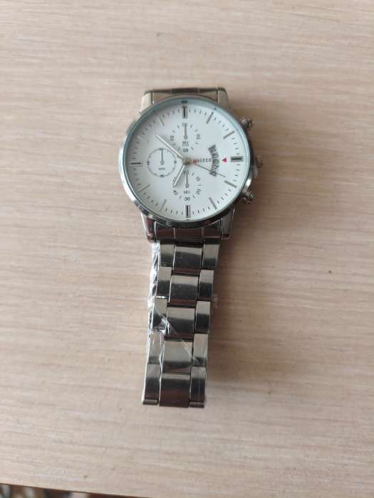 Фотография покупателя товара Часы наручные мужские YAGEER, кварцевые, металл, d=3.8 см - Фото 1