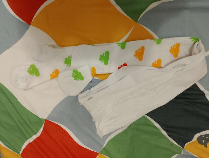 Фотография покупателя товара Колготки детские KAFTAN Чебурашка 92-98 см, белые - Фото 6