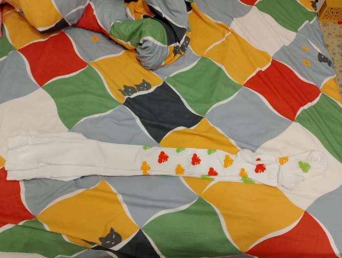 Фотография покупателя товара Колготки детские KAFTAN Чебурашка 92-98 см, белые - Фото 7