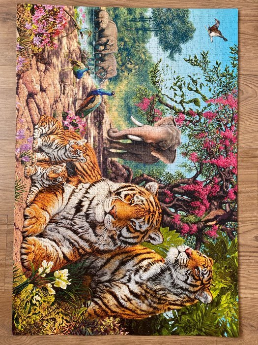 Фотография покупателя товара Пазлы «Тигры», 1500 элементов - Фото 1