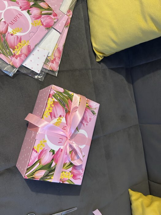 Фотография покупателя товара Коробка‒пенал, упаковка подарочная, «Present», 22×15×10 см - Фото 1