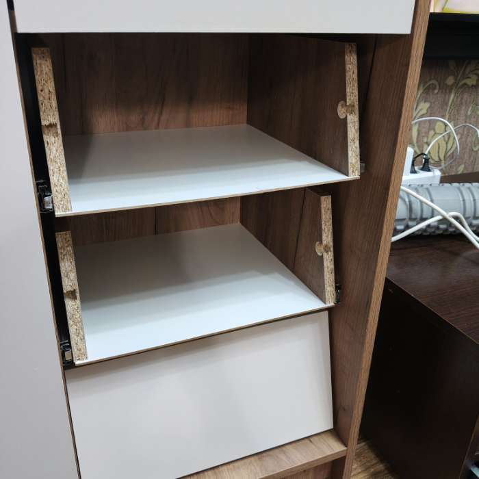 Фотография покупателя товара Шкаф трёхстворчатый «Ева», 1200×500×2100 мм, цвет крафт табачный/кашемир - Фото 20