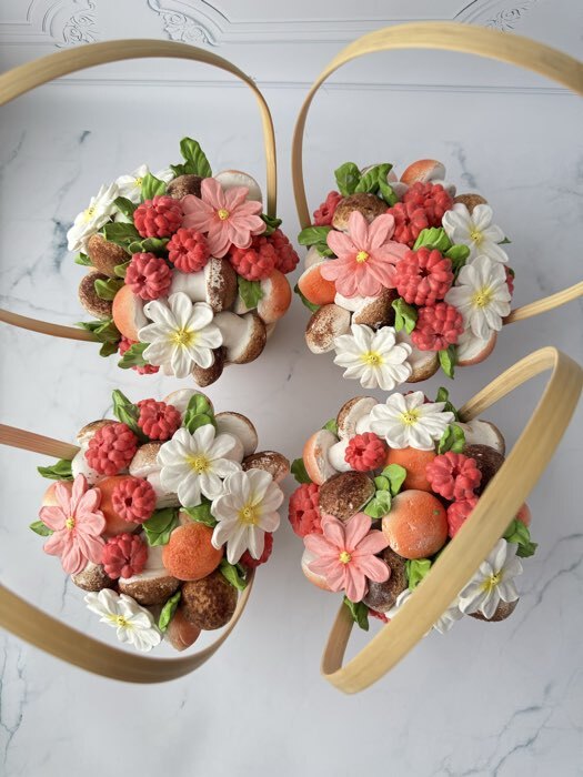 Фотография покупателя товара Корзина плетёная, 13×13×9.5 см, ручка h=21 см, бамбук, натуральный цвет, Greengo - Фото 2