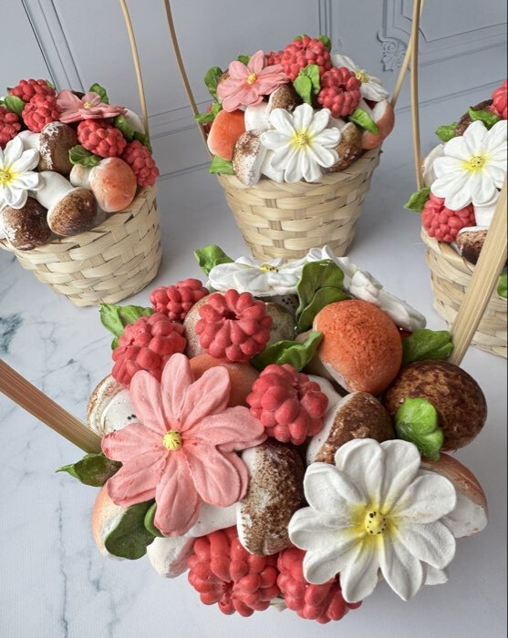 Фотография покупателя товара Корзина плетёная, 13×13×9.5 см, ручка h=21 см, бамбук, натуральный цвет, Greengo - Фото 1