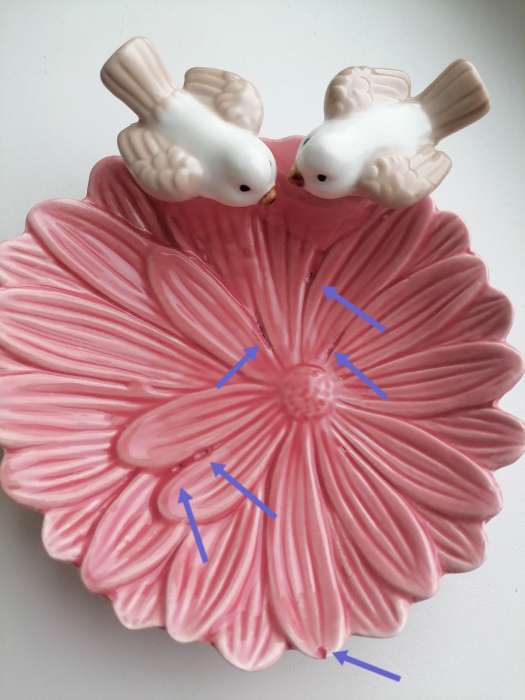 Фотография покупателя товара Блюдо керамическое «Голубки на цветке», 13×13.5×3 см, цвет розовый - Фото 12