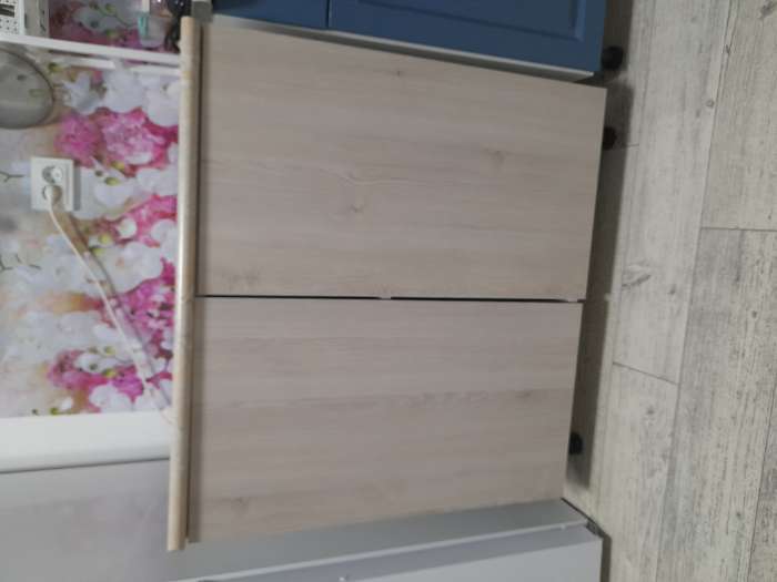 Фотография покупателя товара Шкаф напольный «Комфорт», 800×580×820 мм, цвет сосна аланд/белый - Фото 5