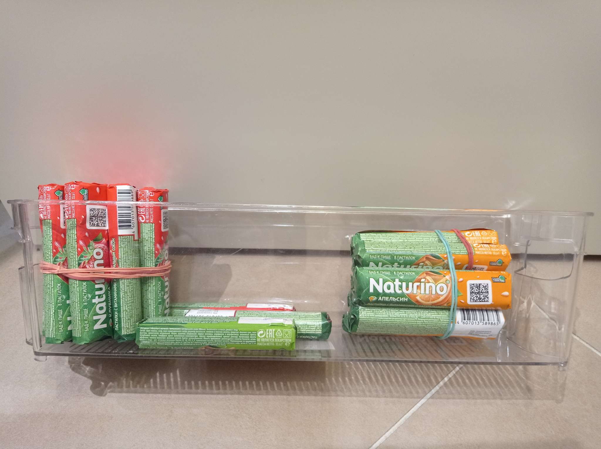 Фотография покупателя товара Контейнер для холодильника, 37.5×10.5×9.5 см, пластик, прозрачный - Фото 1