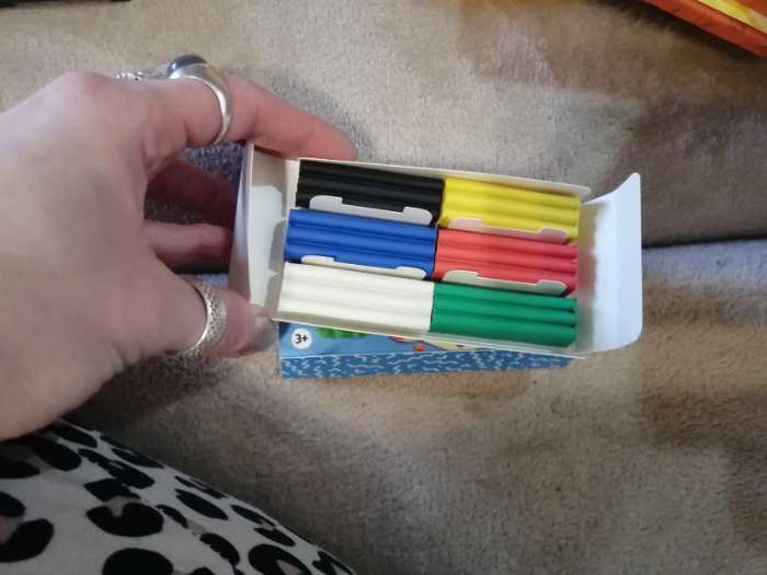 Фотография покупателя товара Пластилин Calligrata «Классический», 10 цветов, 150 г - Фото 2