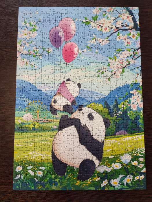 Фотография покупателя товара Пазл «Плюшевые панды», 500 деталей - Фото 1