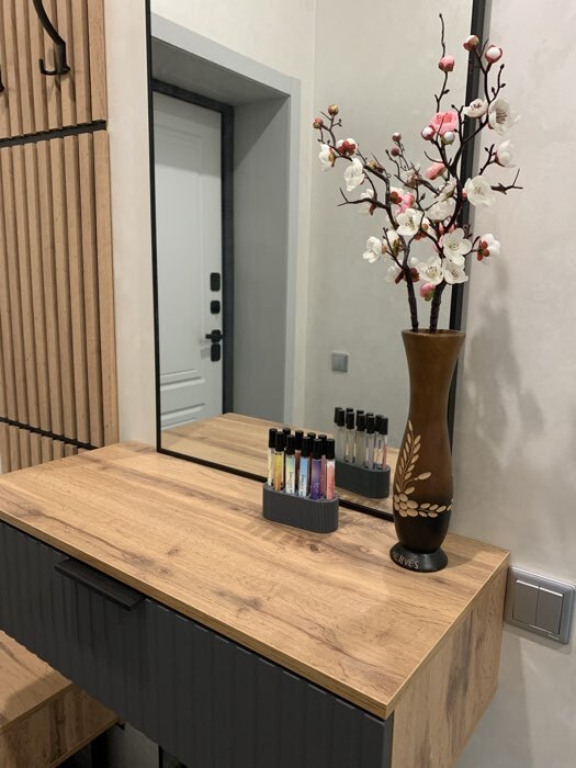 Фотография покупателя товара Цветы искусственные «Веточка сакуры», 2.5×42 см, красные - Фото 1