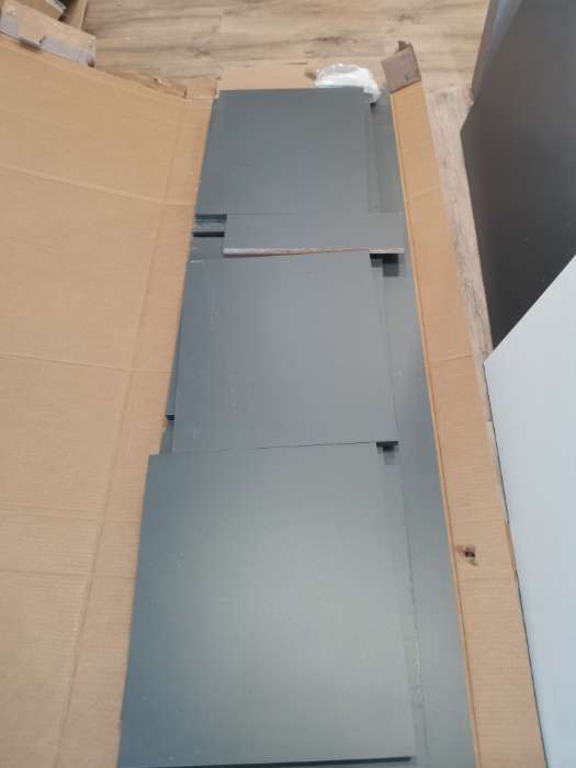 Фотография покупателя товара Шкаф – пенал «Соло», 400×490×2200 мм, цвет графит - Фото 60