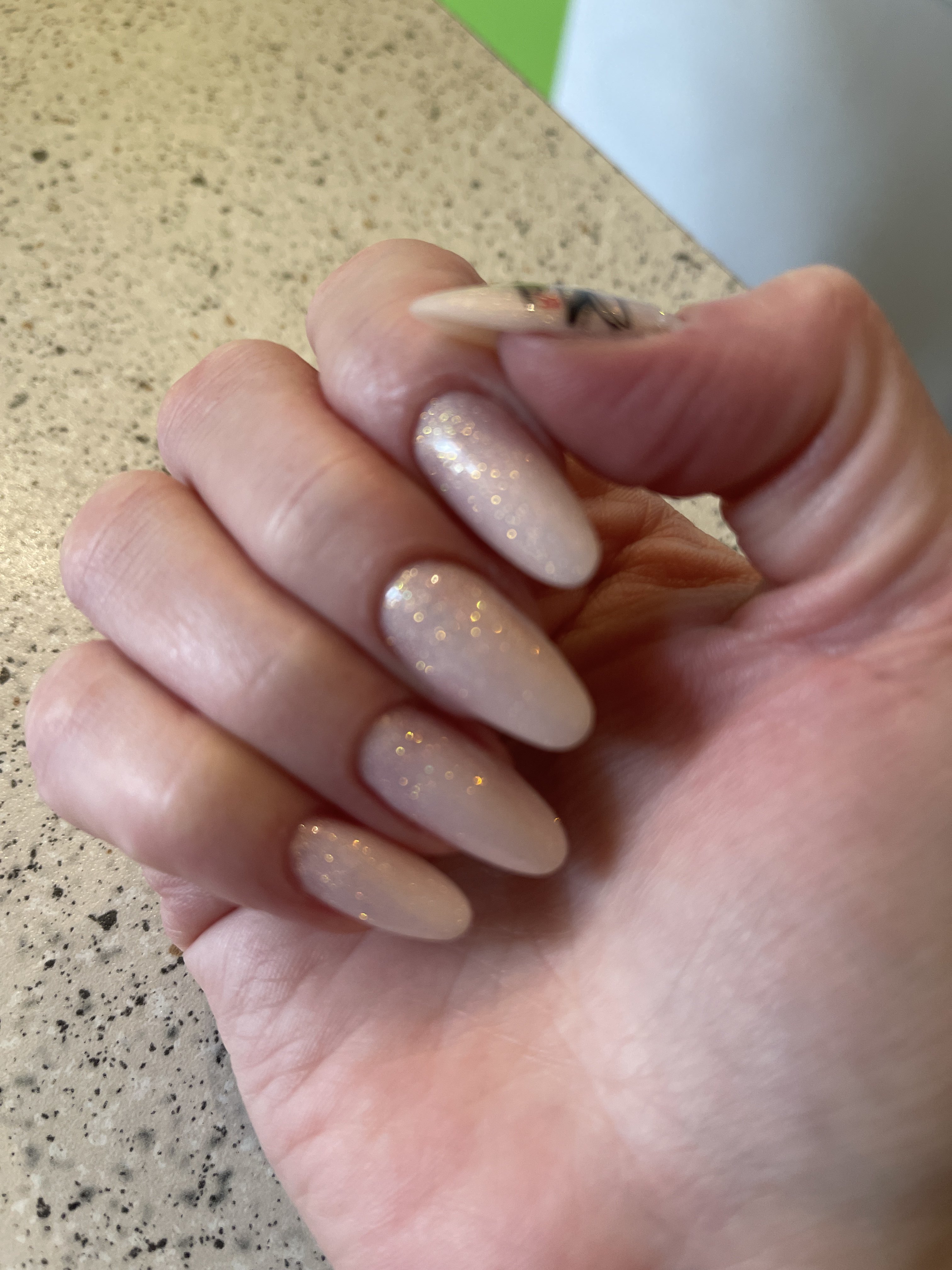 Фотография покупателя товара Гель для ногтей Acryl Gel TNL Illusion №02, камуфлирующий, натурально-розовый с шиммером, 18 мл - Фото 1