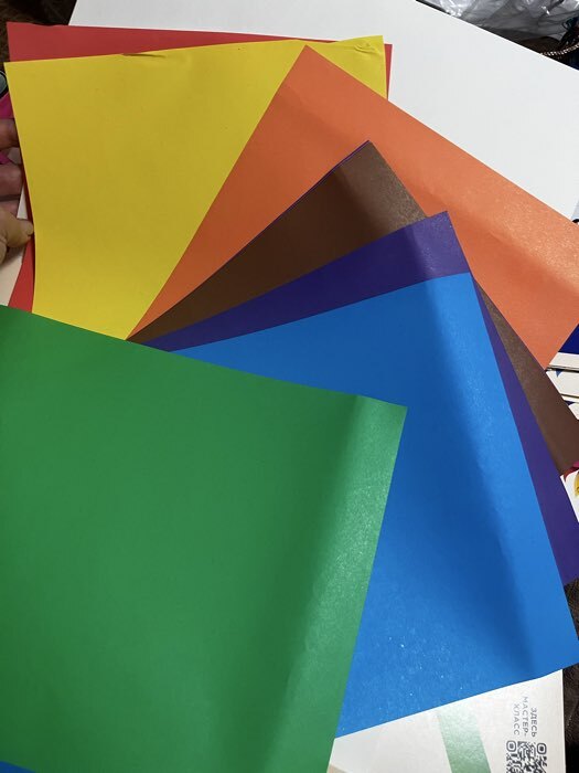 Фотография покупателя товара Бумага цветная Луч «Школа творчества», А4, 10 листов, 10 цветов, плотность 70 г/м² - Фото 4