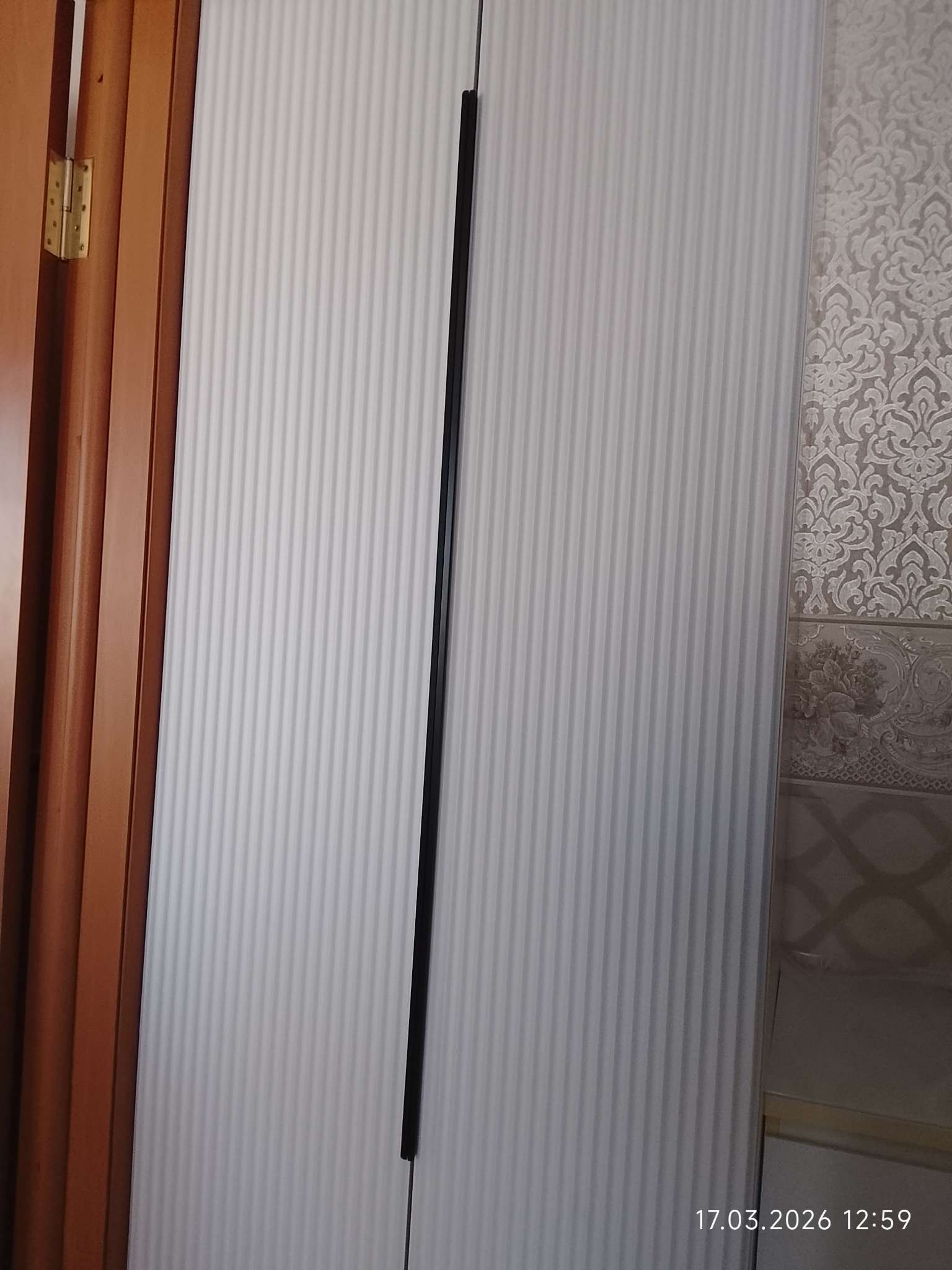 Фотография покупателя товара Ручка профильная CAPPIO RT001BL, L=1000 мм, м/о 480 мм, цвет черный - Фото 1