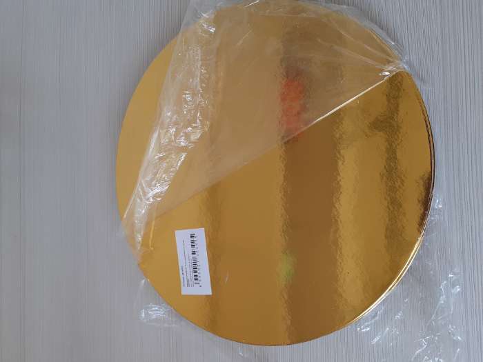 Фотография покупателя товара Подложка усиленная 26 см, золото - жемчуг, 3,2 мм - Фото 14