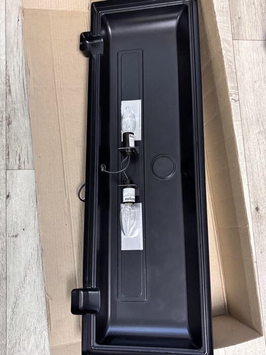 Фотография покупателя товара Аквариум Прямоугольный «Атолл» с крышкой, 100 л, 80×25×50/55 см, чёрный - Фото 2