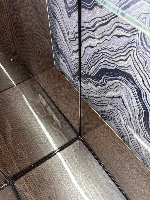 Фотография покупателя товара Аквариум Прямоугольный «Атолл» с крышкой, 100 л, 80×25×50/55 см, чёрный - Фото 4