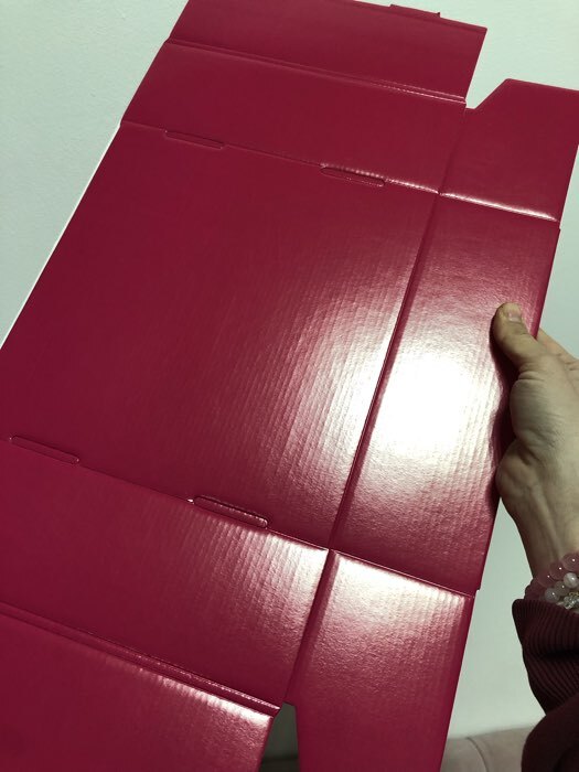 Фотография покупателя товара Коробка самосборная, розовая, для подарков, хранения и отправки посылок, 23×23×8 см - Фото 9