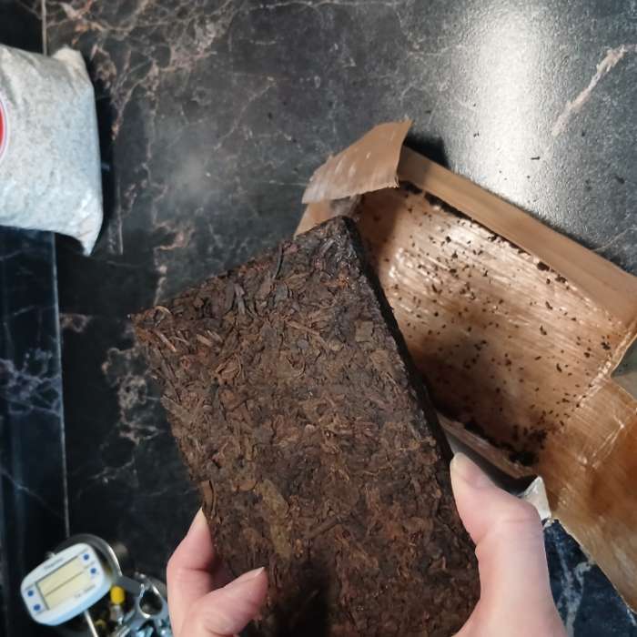 Фотография покупателя товара Чай китайский выдержанный «Шу Пуэр. 7562», Юньнань, кирпич, 250 г - Фото 32