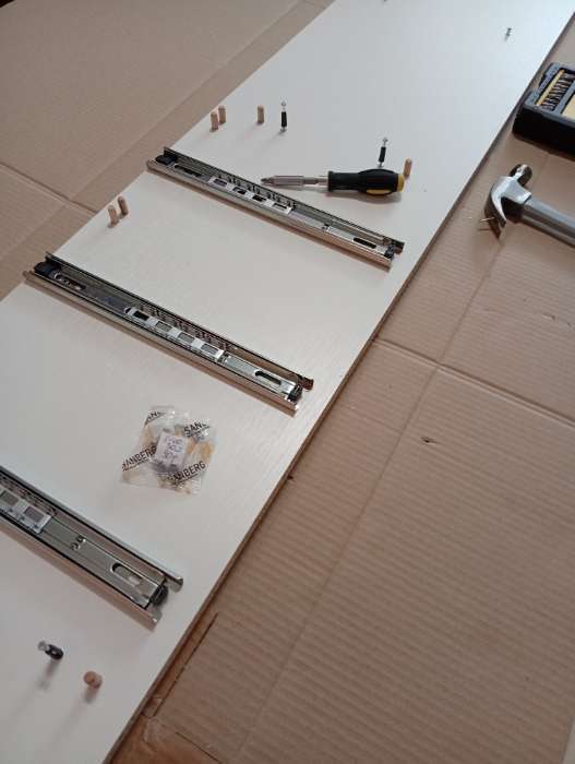 Фотография покупателя товара Стеллаж «Мадера», 600×340×1790 мм, цвет белый - Фото 1