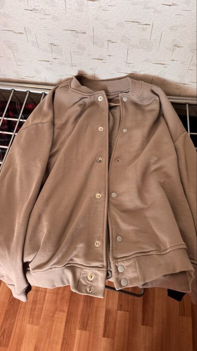 Фотография покупателя товара Толстовка мужская (бомбер) MIST Men's casual размер 54, серо-бежевый - Фото 3