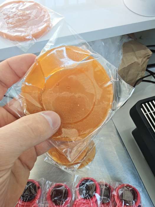 Фотография покупателя товара Леденец «Сахарные соты»: игра в кальмара, круг, 30 г - Фото 17