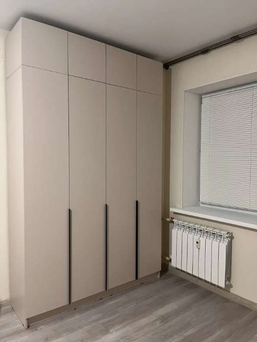 Фотография покупателя товара Шкаф прямой четырёхстворчатый «Бруно», 1600×505×2216 мм, цвет кашемир - Фото 2