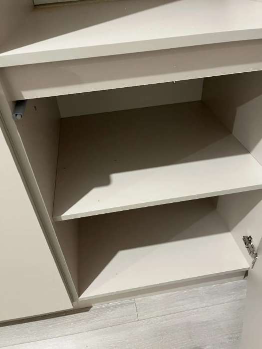 Фотография покупателя товара Кухонный гарнитур угловой в потолок «Виктория», 3000×1600 мм, цвет графит/дуб крафт - Фото 19