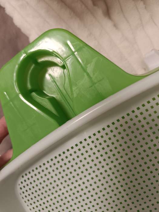 Фотография покупателя товара УЦЕНКА Лоток для проращивания травы кошкам с бутылкой для воды 32×23.5×5 см - Фото 2