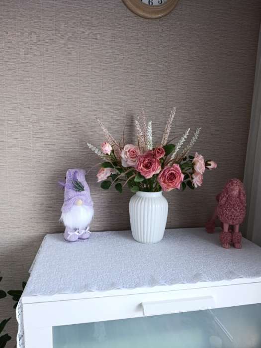 Фотография покупателя товара Цветы искусственные «Эремурус», h=45 см, белые - Фото 1