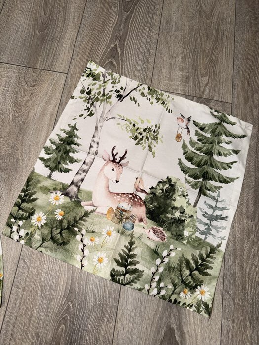 Фотография покупателя товара Скатерть «Этель. Пасха в лесу», 148×218±2 см с ГМВО, 100% хлопок, саржа 190 г/м² - Фото 3